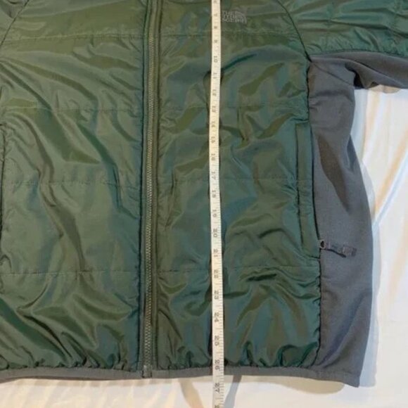 The North Face Men's Green and Grey Puffer Jacket - Picture 4 of 8